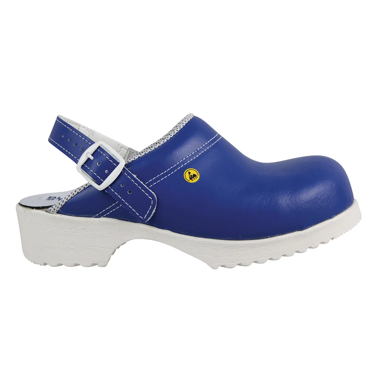 BlueStar EasyStep 150 Tøffel med Hælrem Blå O E C SRC ESD