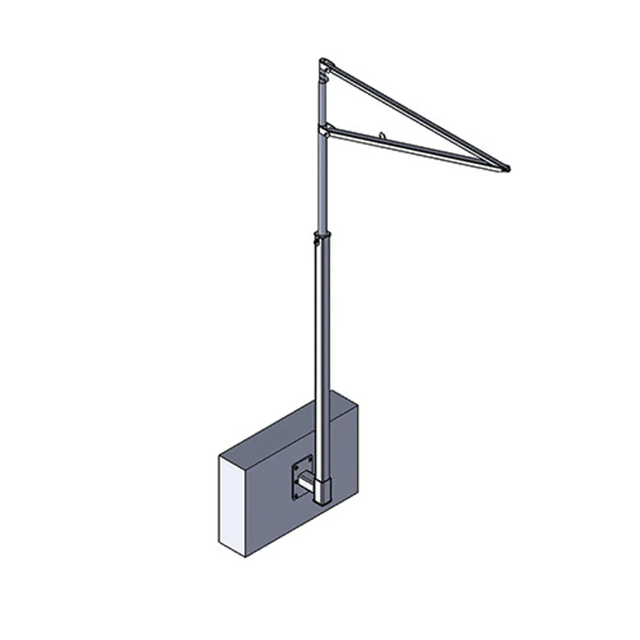 BlueStar RJ200 Maxi Davit Arm til Væg