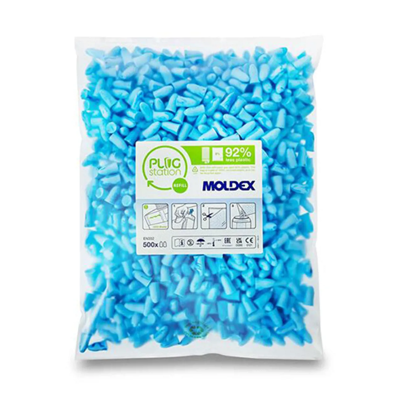 Moldex Spark Plugs Detect Øreprop Refill 500 stk