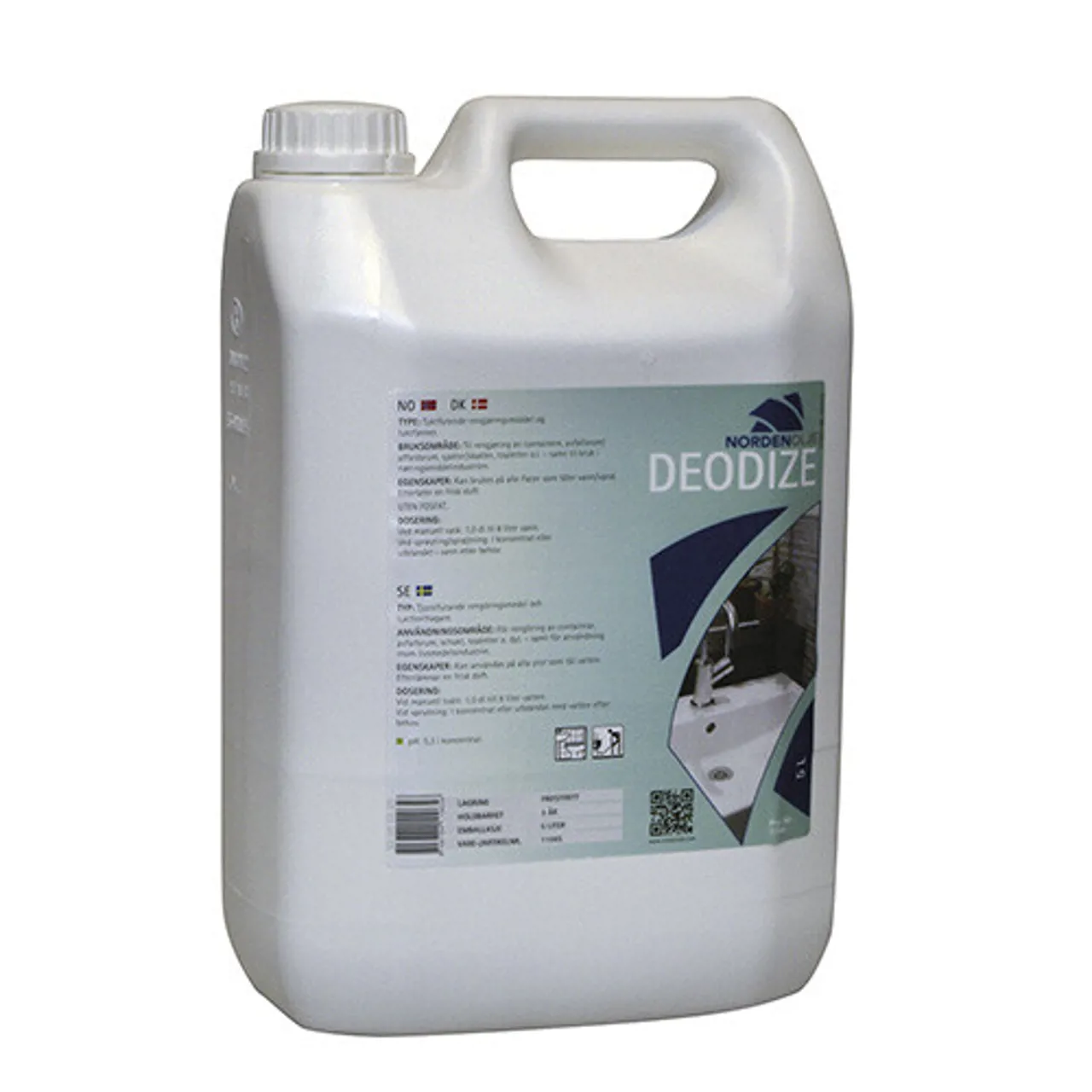 Norden Olje Deodize Rengøring 5000 ml