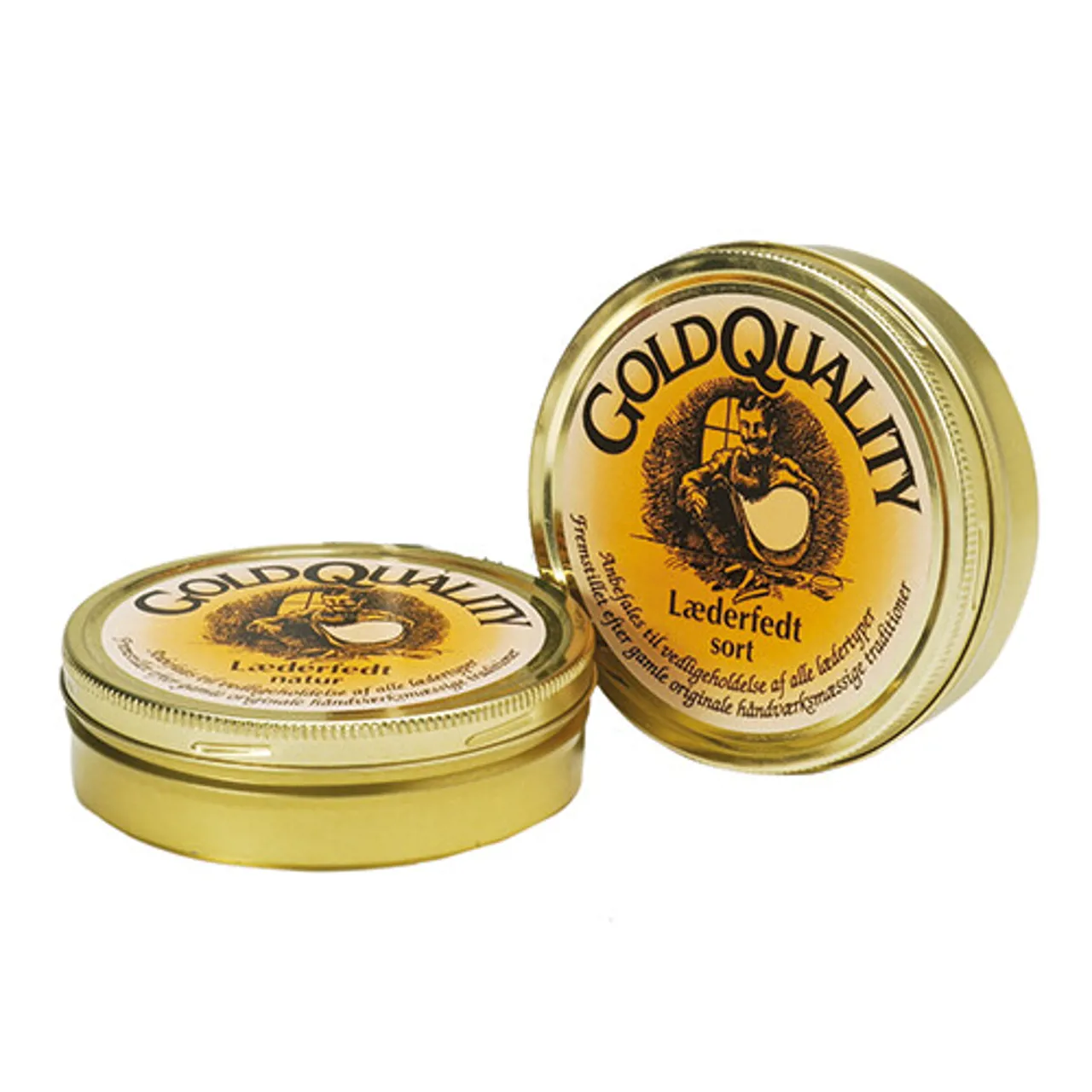 Gold Quality Læderfedt Sort 200 g