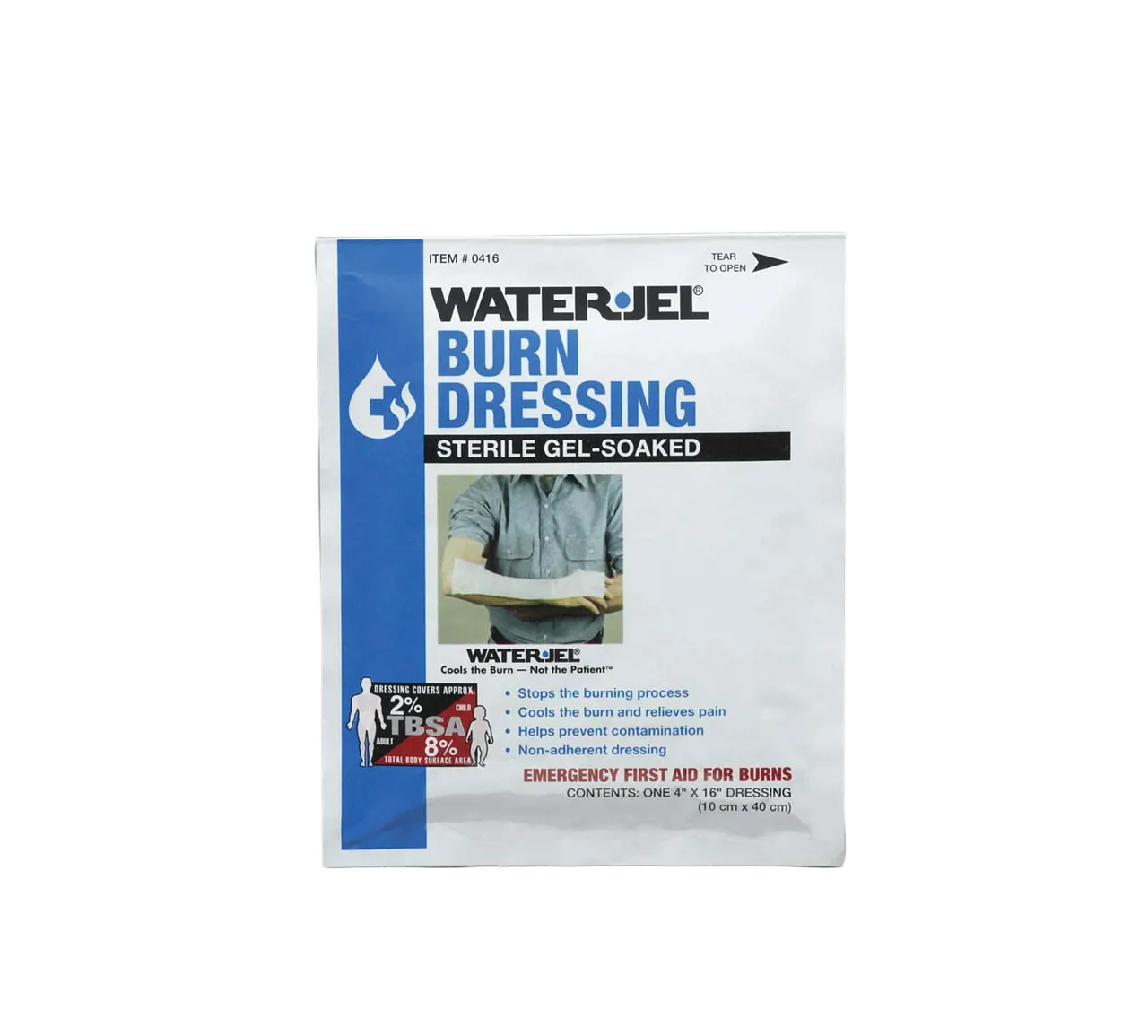 Waterjel Burn Dressing 10 x 40 cm