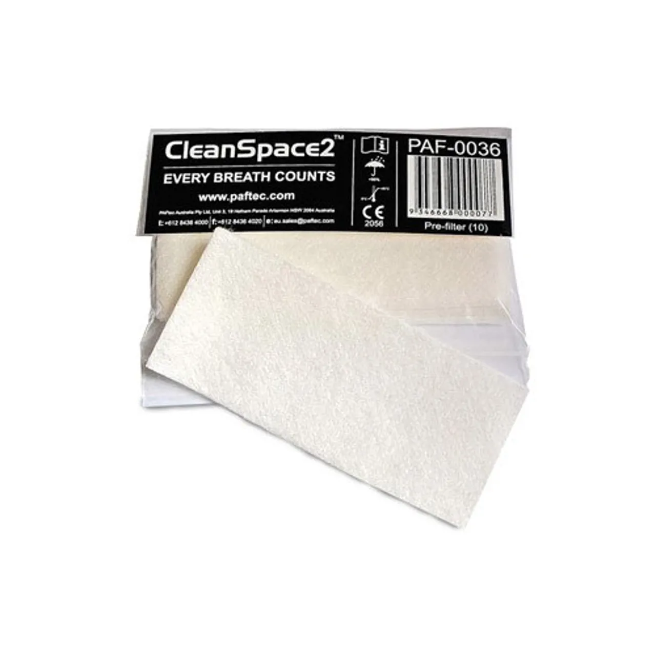 CleanSpace Grovfilter 10 stk
