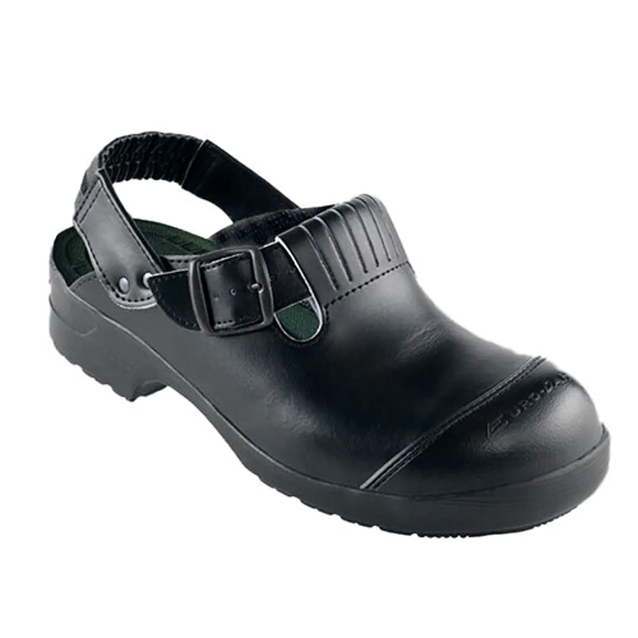 BlueStar SafetyStep 200+ Tøffel med Vrist- & Hælrem PN Sort