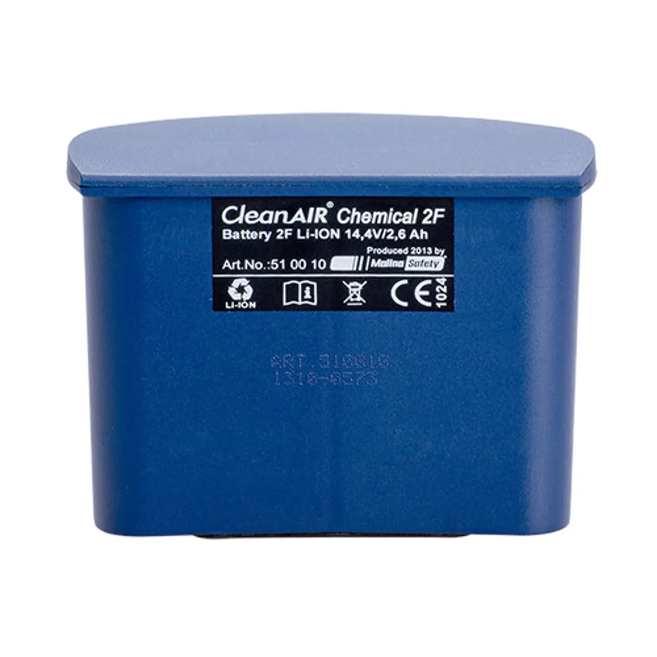 CleanAir Chemical 2F + EX Batteri Li-Ion 14,4 V/2,6 Ah