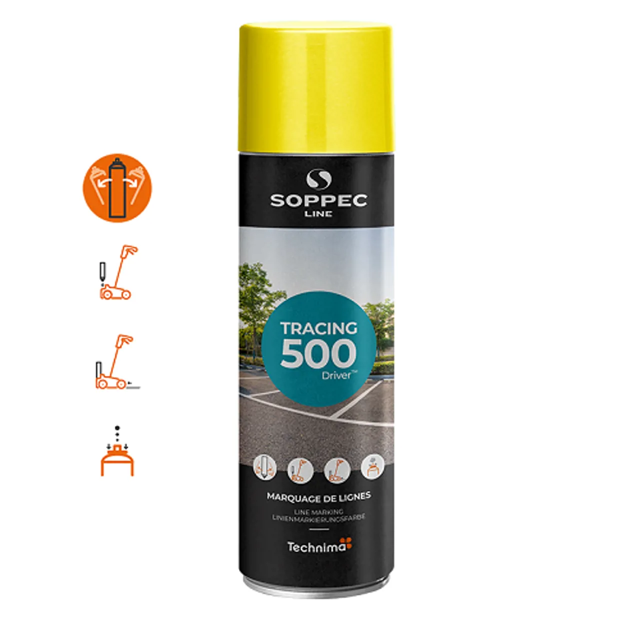 Soppec Striper Gul 500 ml