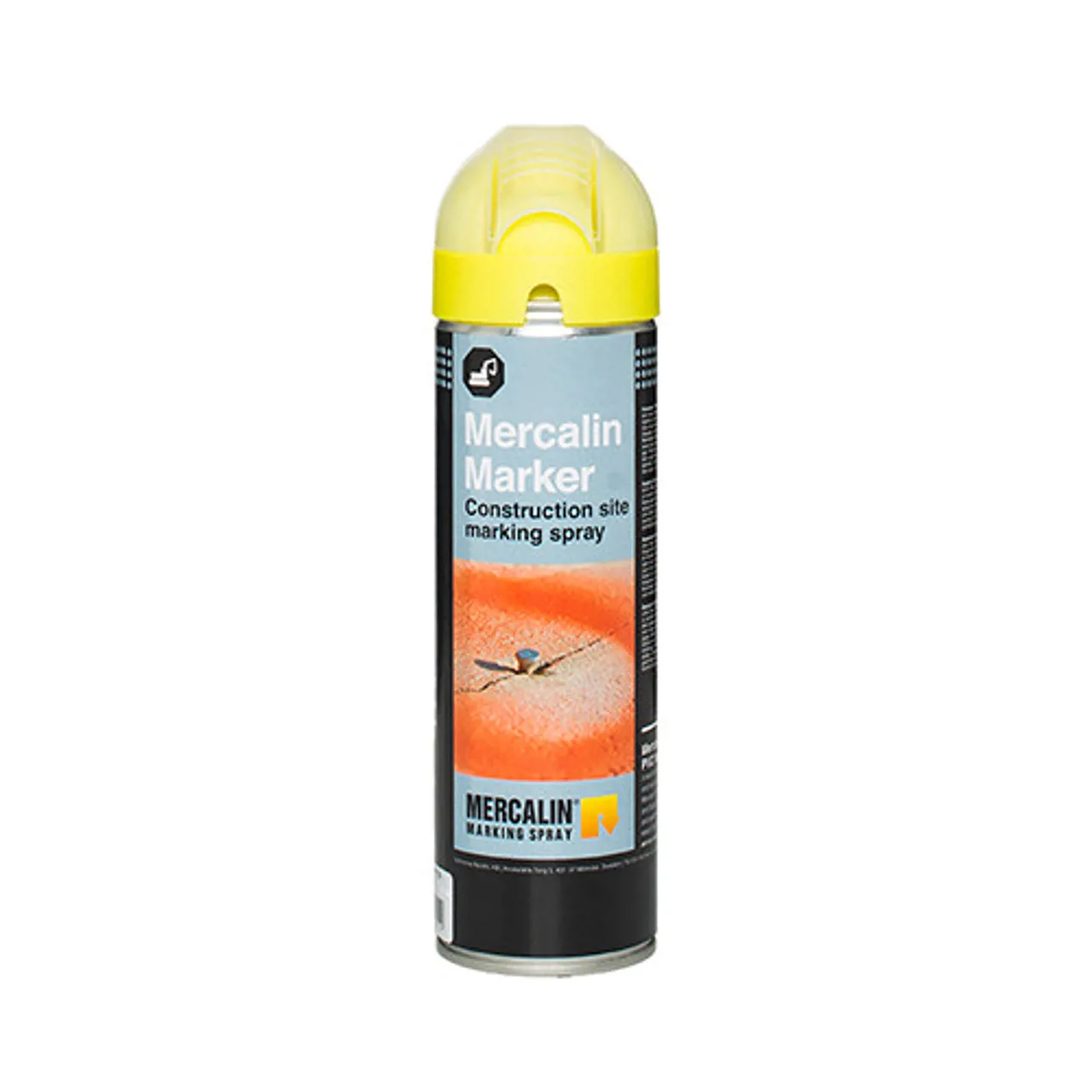 Mercalin Marker Flour Gul 500 ml