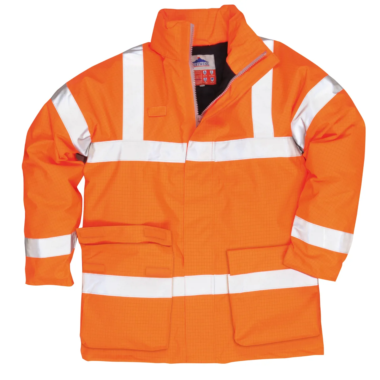 Portwest Vinterjakke Antiflame Orange