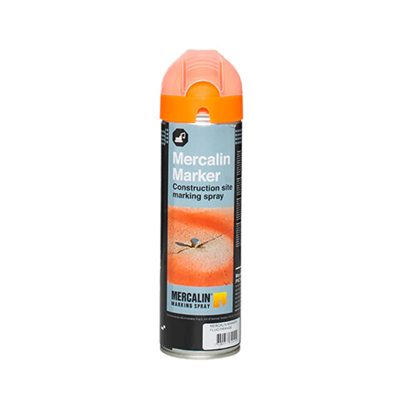 Mercalin Marker Flour Orange 500 ml