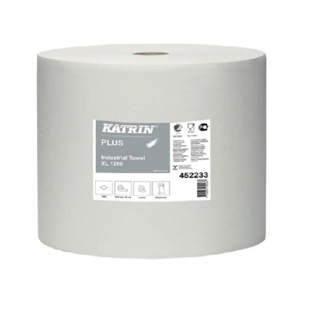 Katrin Plus XL1 Industripapir 1-Lags 1 rulle