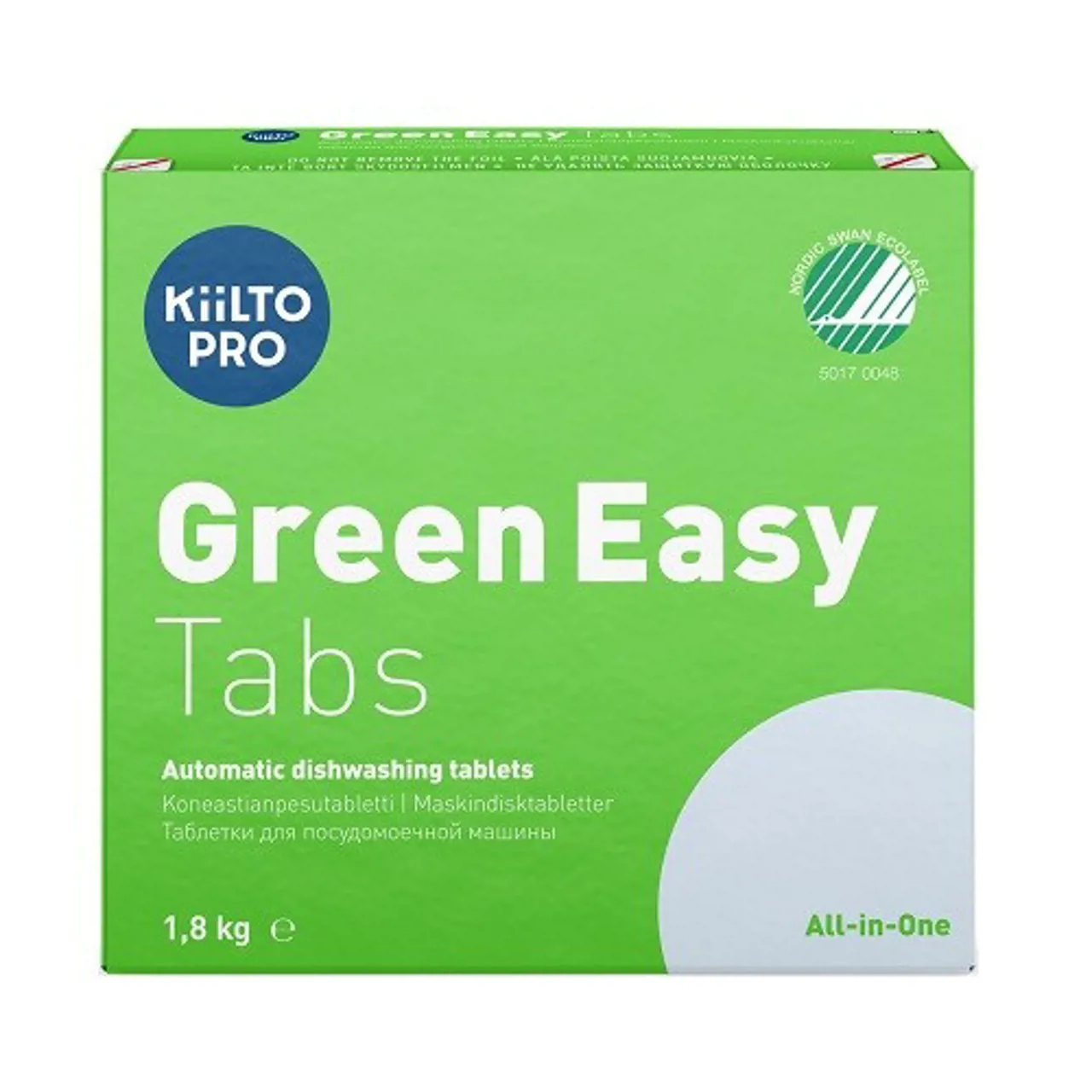 Kiilto Pro Green Easy Opvasketabs 100 stk