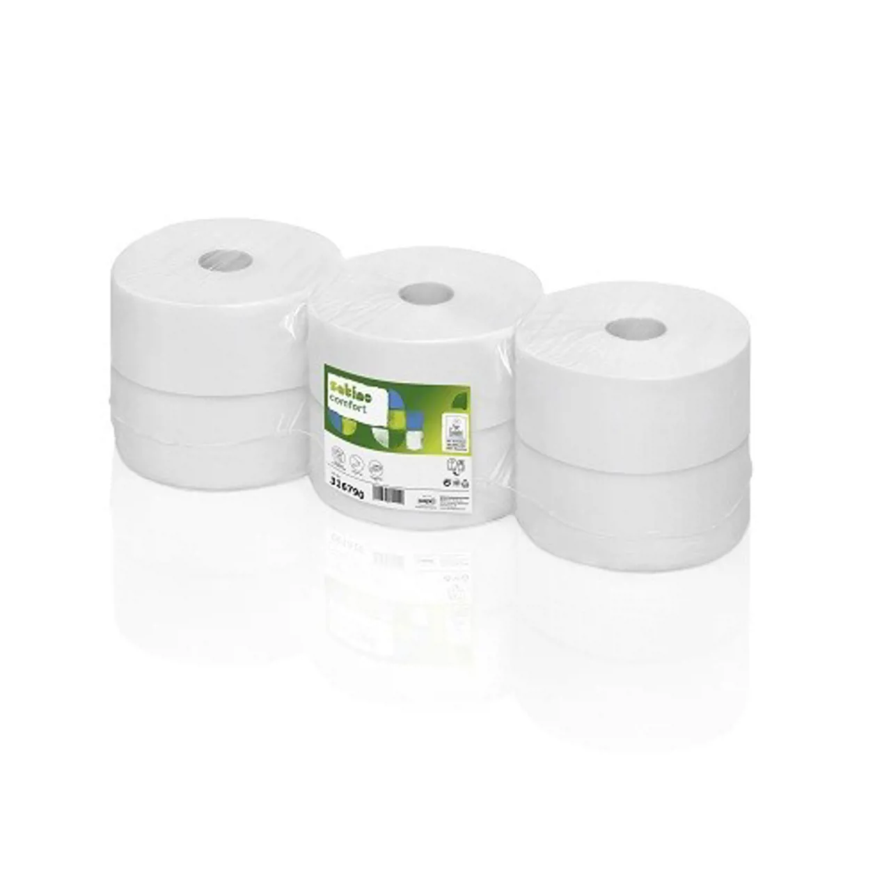 Satino by Wepa Jumbo Rulle Økonomi 2-Lags