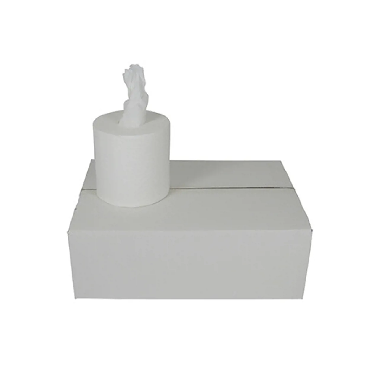 BlueStar Mini Centerrulle 1-Lags Hvid Retur 120 m